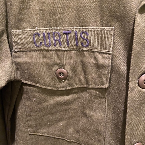 Vintage Vietnam Era US Air Force Fatigue Shirt - Picture 2 of 7